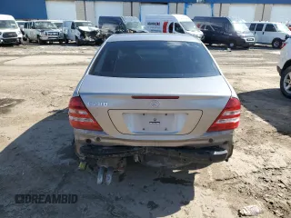 2007 Mercedes-Benz C 280 Luxury with VIN WDBRF54H37F856160, listed as a Copart auction lot 52086485 with 270,376 mi miles and Salvage title. Bid and sale history available at DreamBid. Image 6.