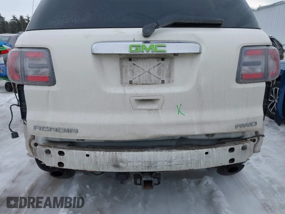 2014 GMC Acadia Denali with VIN 1GKKVTKD2EJ238997, listed as a IAAI auction lot 41640047 with 179,072 mi miles and . Bid and sale history available at carsss.com. Image 6.