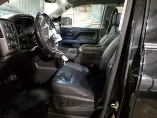 2017 GMC Sierra 1500 SLT with VIN 3GTU2NEC5HG348279, listed as a Copart auction lot 46572835 with 72,964 mi miles and Salvage Title. Bid and sale history available at carsss.com. Image 7.