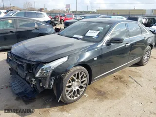 2018 Cadillac CT6 Luxury AWD with VIN 1G6KD5RS4JU100954, listed as a IAAI auction lot 41512623 with NaN miles. Bid and sale history available at carsss.com. Image 18.