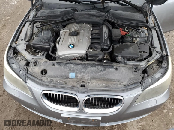 2007 BMW 5 Series 530xi with VIN WBANF73557CU24932, listed as a Copart auction lot 50828015 with Not Provided miles and Clean Title. Bid and sale history available at carsss.com. Image 12.