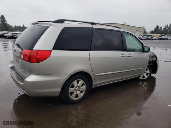 2008 Toyota Sienna CE with VIN 5TDZK23C18S142823, listed as a Copart auction lot 86792204 with 203,158 mi miles and Salvage Title. Bid and sale history available at carsss.com. Image 3.
