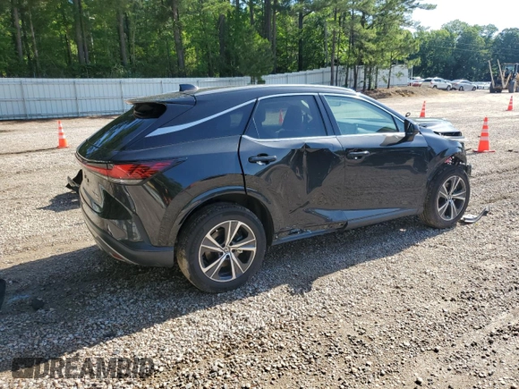 2024 Lexus RX with VIN 2T2BBMCA3RC026900, listed as a Copart auction lot 55947534 with 8,105 mi miles and Salvage Title. Bid and sale history available at carsss.com. Image 3.
