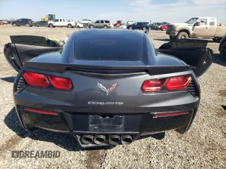 2017 Chevrolet Corvette 1LT with VIN 1G1YA2D75H5105076, listed as a Copart auction lot 43396205 with 66,451 mi miles and Salvage Title. Bid and sale history available at carsss.com. Image 10.