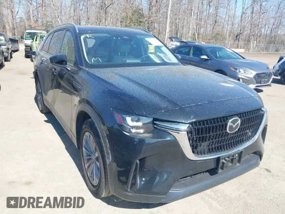 2024 Mazda CX-90 Preferred Plus with VIN JM3KKCHD7R1110327, listed as a IAAI auction lot 41711481 with 24,871 mi miles and . Bid and sale history available at DreamBid. Image 1.
