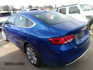 2015 Chrysler 200 Limited with VIN 1C3CCCAB9FN563232, listed as a IAAI auction lot 41543836 with 80,263 mi miles. Bid and sale history available at carsss.com. Image 3.