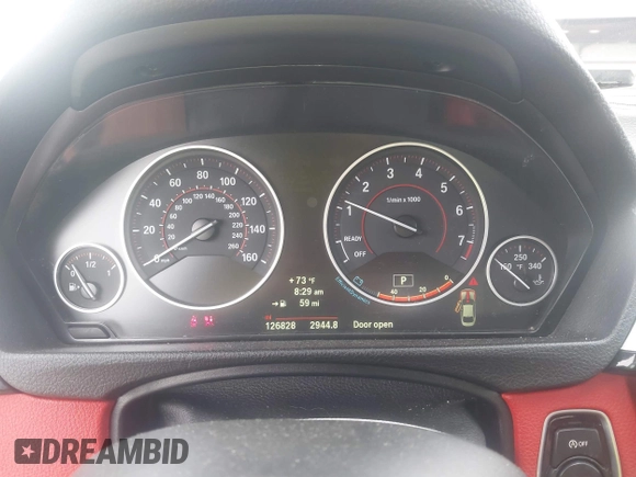 2014 BMW 4 Series 428i with VIN WBA3N7C52EK221929, listed as a IAAI auction lot 42530110 with 126,828 mi miles and . Bid and sale history available at DreamBid. Image 7.