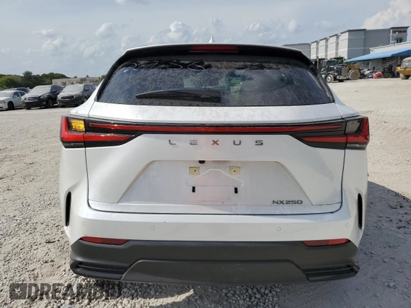 2023 Lexus NX with VIN JTJGDCAZ3P5012736, listed as a Copart auction lot 54851894 with 4,097 mi miles and Salvage Title. Bid and sale history available at carsss.com. Image 6.