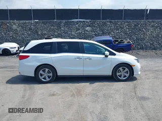 2022 Honda Odyssey EX-L with VIN 5FNRL6H79NB054120, listed as a IAAI auction lot 41694040 with 55,036 mi miles and . Bid and sale history available at DreamBid. Image 13.