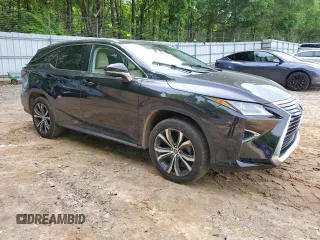 2018 Lexus RX 350L Premium with VIN JTJDZKCA7J2001642, listed as a Copart auction lot 56390725 with 68,286 mi miles and Salvage title. Bid and sale history available at DreamBid. Image 4.