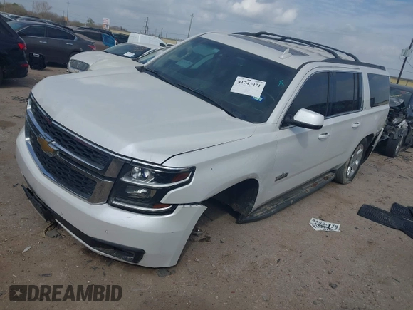 2016 Chevrolet Suburban LT with VIN 1GNSCHKC9GR273201, listed as a IAAI auction lot 41743971 with 180,945 mi miles. Bid and sale history available at carsss.com. Image 17.
