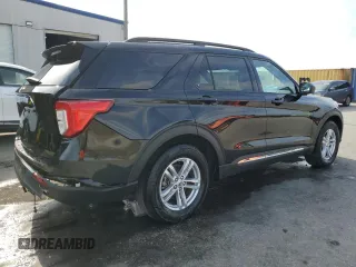 2024 Ford Explorer XLT with VIN 1FMSK7DH0RGA04223, listed as a Copart auction lot 54357745 with 24,914 mi miles and Clean Title. Bid and sale history available at DreamBid. Image 3.