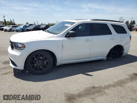 2017 Dodge Durango R/T z VIN 1C4SDHCT6HC669627, wystawiony jako Copart lot #58092895 z przebiegiem 161 270 mil mil oraz Szkoda całkowita • Salvage title. Historia ofert i sprzedaży dostępna na DreamBid. Obrazek 1.