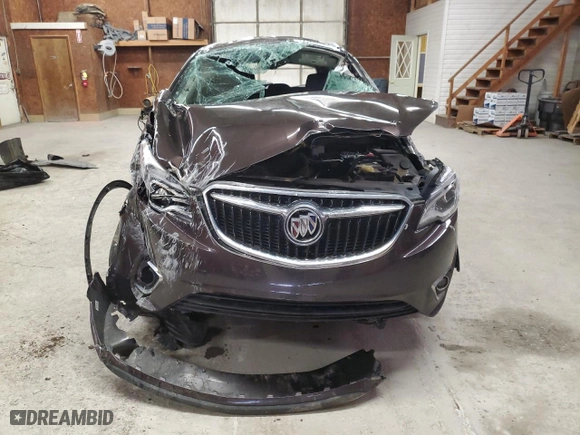 2020 Buick Envision Essence with VIN LRBFX2SA2LD211607, listed as a Copart auction lot 47186695 with 81,749 mi miles and Salvage Title. Bid and sale history available at carsss.com. Image 5.