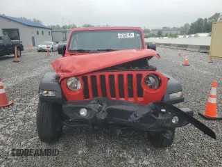 2020 Jeep Wrangler Unlimited Sport S with VIN 1C4HJXDN5LW172959, listed as a Copart auction lot 57532145 with 63,243 mi miles and Salvage title. Bid and sale history available at DreamBid. Image 5.