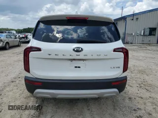 2020 Kia Telluride LX with VIN 5XYP24HC7LG054134, listed as a Copart auction lot 61423155 with 49,420 mi miles and Salvage title. Bid and sale history available at DreamBid. Image 6.