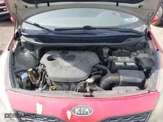 2013 Kia Rio LX with VIN KNADM5A32D6126632, listed as a IAAI auction lot 42014867 with 156,098 mi miles. Bid and sale history available at carsss.com. Image 10.