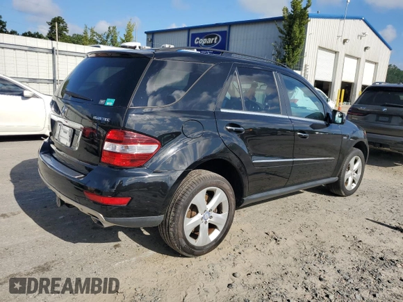 2011 Mercedes-Benz M 350 with VIN 4JGBB2FB5BA744077, listed as a Copart auction lot 61565615 with 125,813 mi miles and Salvage title. Bid and sale history available at DreamBid. Image 3.