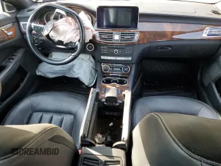 2015 Mercedes-Benz CLS-Class CLS 400 with VIN WDDLJ6HB1FA133541, listed as a Copart auction lot 73383294 with 0 mi miles and Salvage Title. Bid and sale history available at carsss.com. Image 8.