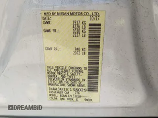 2018 Nissan Altima 2.5 S with VIN 1N4AL3AP1JC138029, listed as a IAAI auction lot 42039412 with 169,727 mi miles. Bid and sale history available at carsss.com. Image 9.