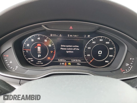 2019 Audi A4 allroad Premium Plus z VIN WA18NAF44KA107547, wystawiony jako Copart lot #46144354 z przebiegiem 52 832 mil mil oraz . Historia ofert i sprzedaży dostępna na DreamBid. Obrazek 9.