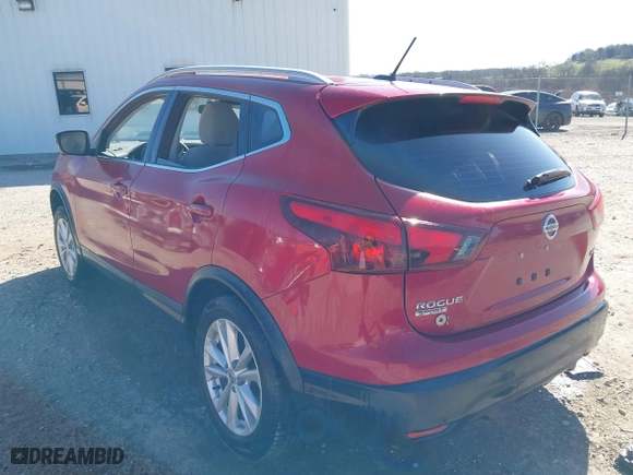 2017 Nissan Rogue Sport SV with VIN JN1BJ1CP3HW009095, listed as a IAAI auction lot 41756200 with 71,879 mi miles. Bid and sale history available at carsss.com. Image 3.