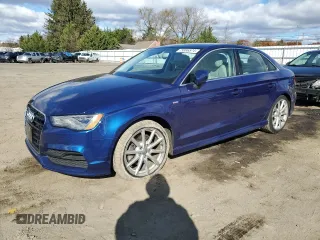 2015 Audi A3 2.0T Prestige with VIN WAUKFGFF2F1027373, listed as a Copart auction lot 79996574 with 69,727 mi miles and Salvage Title. Bid and sale history available at carsss.com. Image 1.