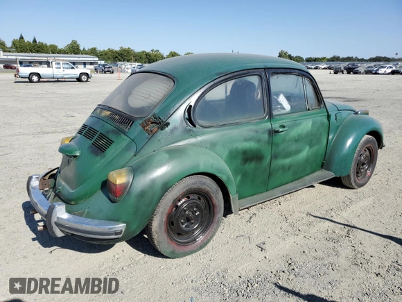 1973 Volkswagen Beetle with VIN 1332483793, listed as a Copart auction lot 62623685 with 30,432 mi miles and Clean title. Bid and sale history available at DreamBid. Image 3.