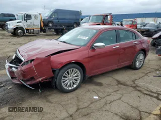 2011 Chrysler 200 Limited with VIN 1C3BC2FB6BN583124, listed as a Copart auction lot 50375175 with 69,853 mi miles and Clean Title. Bid and sale history available at carsss.com. Image 1.