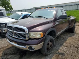 2005 Dodge 3500 SLT with VIN 3D7MS48C05G774954, listed as a Copart auction lot 58351995 with 390,799 mi miles and Salvage title. Bid and sale history available at DreamBid. Image 1.