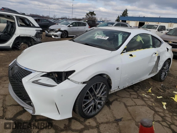 2017 Lexus RC 350 with VIN JTHSE5BC8H5008116, listed as a Copart auction lot 82178794 with 84,882 mi miles and Clean title. Bid and sale history available at DreamBid. Image 1.