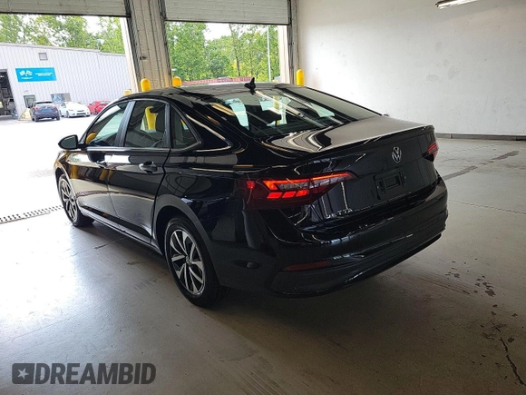 2024 Volkswagen Jetta S with VIN 3VW5M7BUXRM041133, listed as a IAAI auction lot 42900559 with 23,846 mi miles and . Bid and sale history available at DreamBid. Image 21.