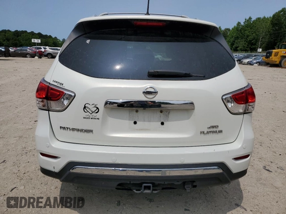 2013 Nissan Pathfinder SL z VIN 5N1AR2MM1DC600187, wystawiony jako Copart lot #58914495 z przebiegiem 140 792 mil mil oraz Czysty tytuł • Clean title. Historia ofert i sprzedaży dostępna na DreamBid. Obrazek 6.