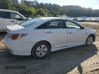 2012 Hyundai Sonata Hybrid with VIN KMHEC4A48CA044280, listed as a Copart auction lot 63344125 with 189,116 mi miles and Clean title. Bid and sale history available at DreamBid. Image 3.