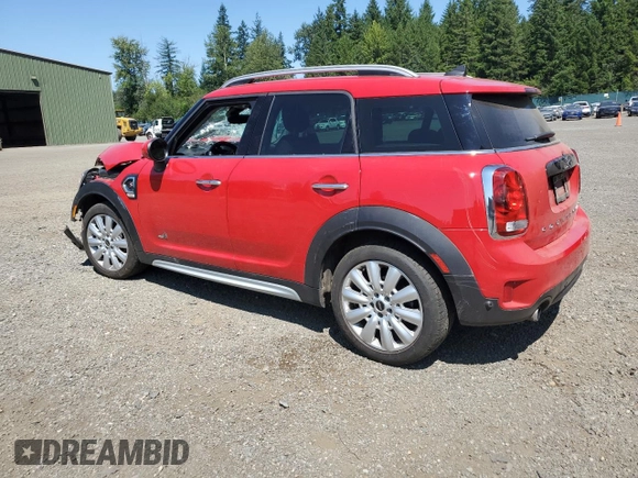 2019 MINI Countryman Cooper S with VIN WMZYT5C58K3G91717, listed as a Copart auction lot 65978195 with 37,753 mi miles and Salvage title. Bid and sale history available at DreamBid. Image 2.
