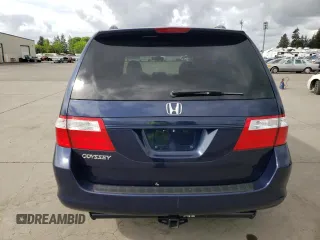 2006 Honda Odyssey EX with VIN 5FNRL38436B089189, listed as a Copart auction lot 57311505 with 165,325 mi miles and Salvage title. Bid and sale history available at DreamBid. Image 6.