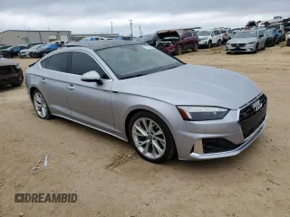2020 Audi A5 Sportback Premium Plus with VIN WAUCNCF52LA018224, listed as a Copart auction lot 37165944 with 29,722 mi miles. Bid and sale history available at carsss.com. Image 4.
