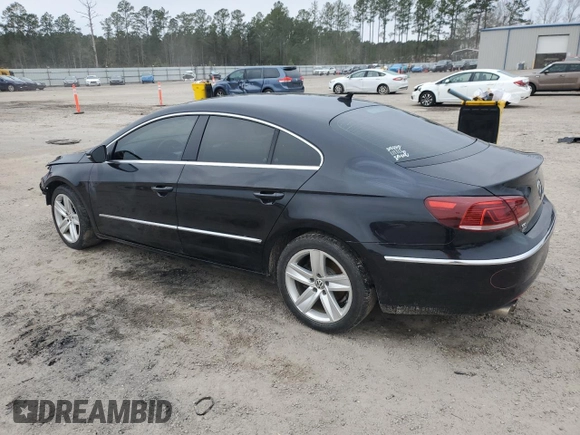 2015 Volkswagen CC Sport with VIN WVWBN7AN3FE804351, listed as a Copart auction lot 88203205 with 148,571 mi miles and Salvage Title. Bid and sale history available at DreamBid. Image 2.