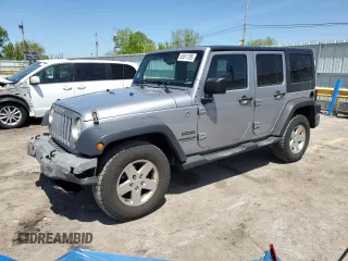 2013 Jeep Wrangler Unlimited Sport z VIN 1C4HJWDG7DL550939, wystawiony jako Copart lot #56511785 z przebiegiem 157 360 mil mil oraz Szkody całkowita. Historia ofert i sprzedaży dostępna na DreamBid. Obrazek 1.