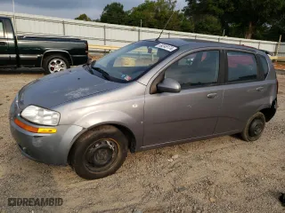 2007 Chevrolet Aveo LS with VIN KL1TD66687B787785, listed as a Copart auction lot 69248174 with NaN miles and Salvage Title. Bid and sale history available at carsss.com. Image 1.