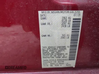2020 Nissan Altima Platinum with VIN 1N4BL4FVXLN300460, listed as a IAAI auction lot 41606829 with 73,456 mi miles and . Bid and sale history available at carsss.com. Image 9.
