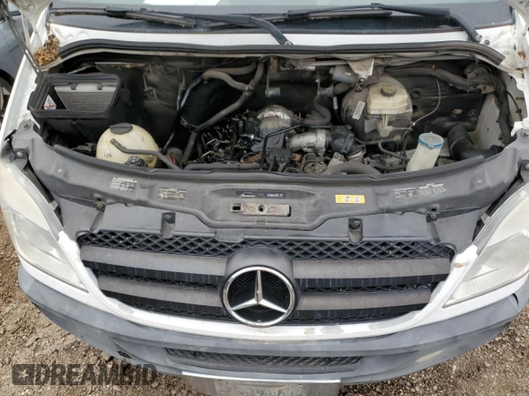 2013 Mercedes-Benz Sprinter with VIN WD3PF3CC4D5742926, listed as a Copart auction lot 53070545 with Not Provided miles and Clean Title. Bid and sale history available at DreamBid. Image 12.