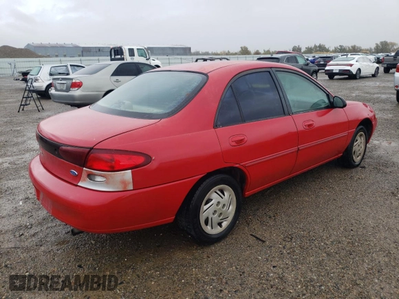 1997 Ford Escort LX with VIN 1FALP13P6VW344062, listed as a Copart auction lot 81065544 with 154,841 mi miles and Salvage Title. Bid and sale history available at carsss.com. Image 3.