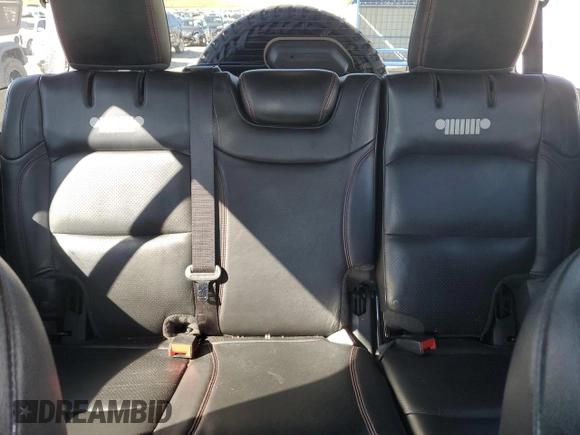 2020 Jeep Wrangler Unlimited Rubicon z VIN 1C4HJXFN1LW197533, wystawiony jako Copart lot #61822345 z przebiegiem 42 522 mil mil oraz Szkoda całkowita • Salvage title. Historia ofert i sprzedaży dostępna na DreamBid. Obrazek 10.