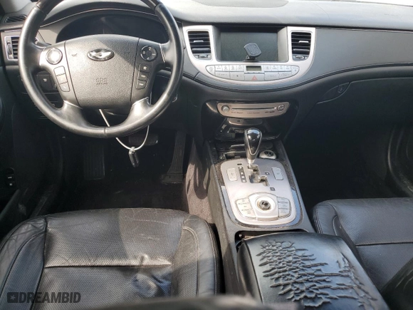 2012 Hyundai Genesis 4.6L with VIN KMHGC4DF8CU177920, listed as a Copart auction lot 73369394 with 134,859 mi miles and Salvage Title. Bid and sale history available at carsss.com. Image 8.