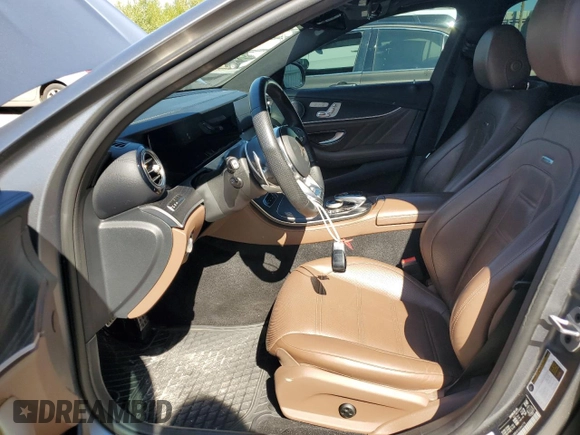 2019 Mercedes-Benz E-Class AMG E 53 with VIN WDDZF6BB0KA584278, listed as a Copart auction lot 54466284 with 54,667 mi miles and Salvage Title. Bid and sale history available at carsss.com. Image 7.
