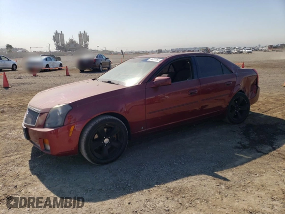 2003 Cadillac CTS with VIN 1G6DM57N630124303, listed as a Copart auction lot 74633354 with 175,770 mi miles and Salvage Title. Bid and sale history available at carsss.com. Image 1.