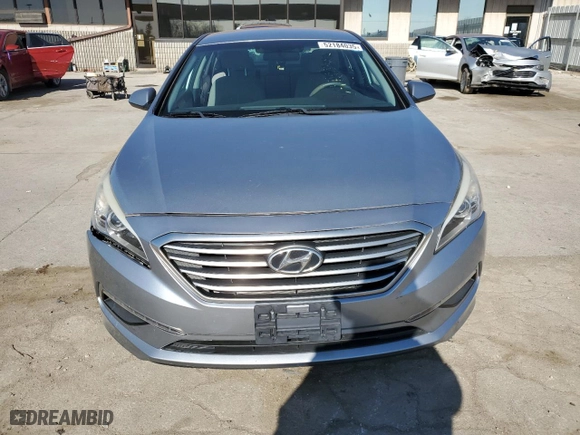 2015 Hyundai Sonata 2.4L SE with VIN 5NPE24AF1FH064182, listed as a Copart auction lot 52184035 with 105,906 mi miles and Salvage Title. Bid and sale history available at carsss.com. Image 5.