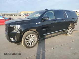 2022 GMC Yukon XL Denali with VIN 1GKS1JKL1NR137992, listed as a Copart auction lot 82355884 with 64,277 mi miles and Clean Title. Bid and sale history available at DreamBid. Image 1.