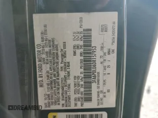 2013 Ford Fusion SE Hybrid с VIN 3FA6P0LU6DR157953, выставлен на аукционе Copart как лот 61175825 с пробегом 125 768 миль миль и Чистый • Clean title. История ставок и продаж доступна на DreamBid. Изображение 12.